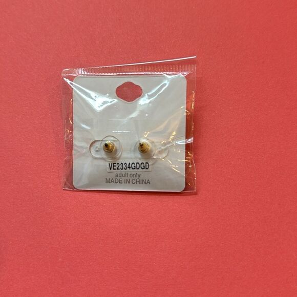 Lime Green Druzy Earrings - Picture 2 of 2